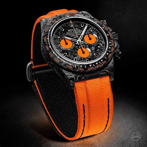 fake orange rolex watch